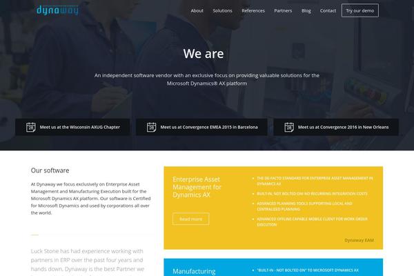 Main theme site design template sample