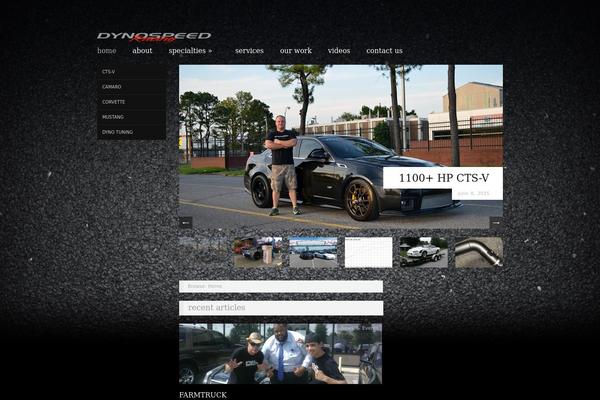 dynospeedracing.com site used Oxygen