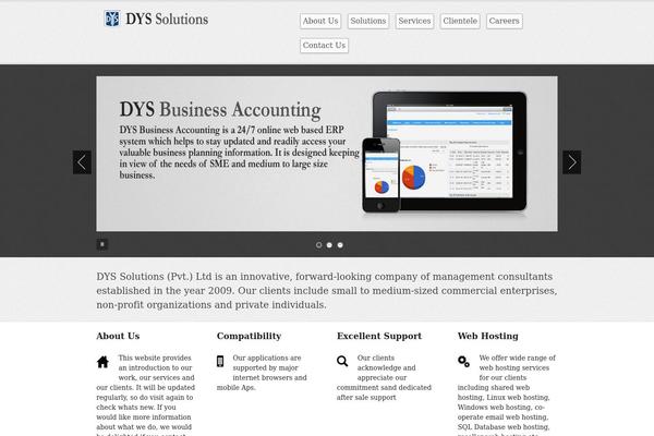 Business lite theme site design template sample