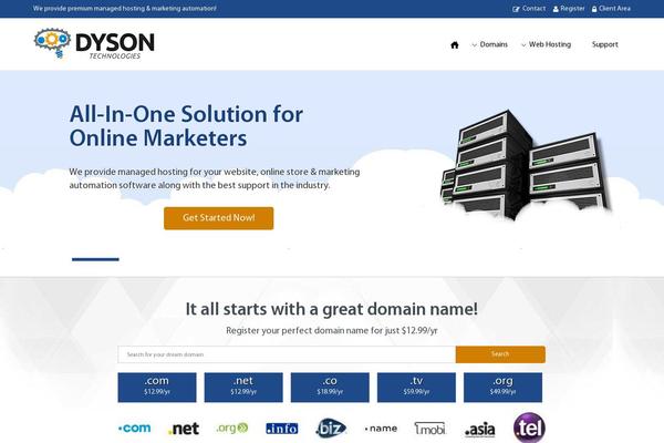 Engitech theme site design template sample
