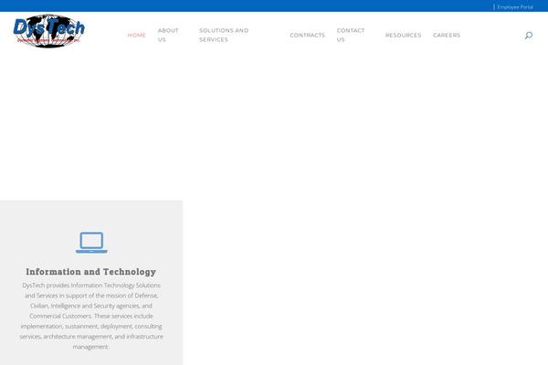 Blu theme site design template sample
