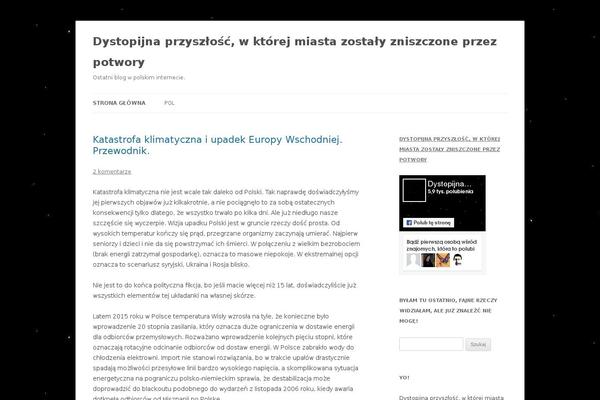 Twenty Twelve theme site design template sample