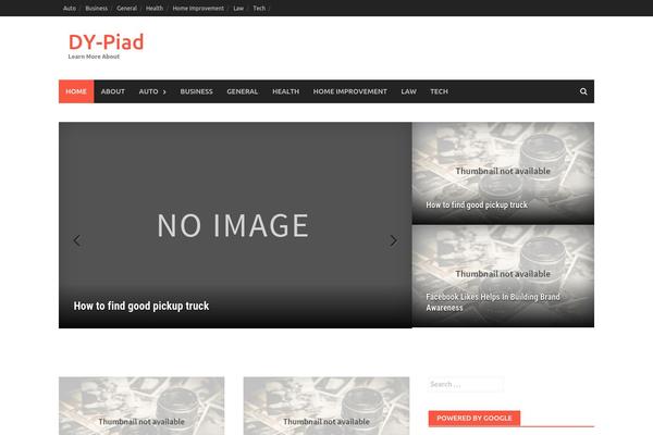 Awaken theme site design template sample