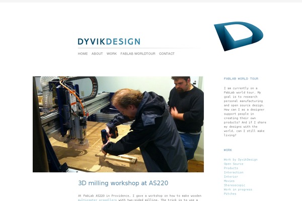 dyvikdesign.com site used Classica