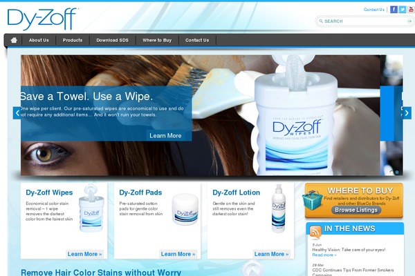 dyzoff.com site used Blueco