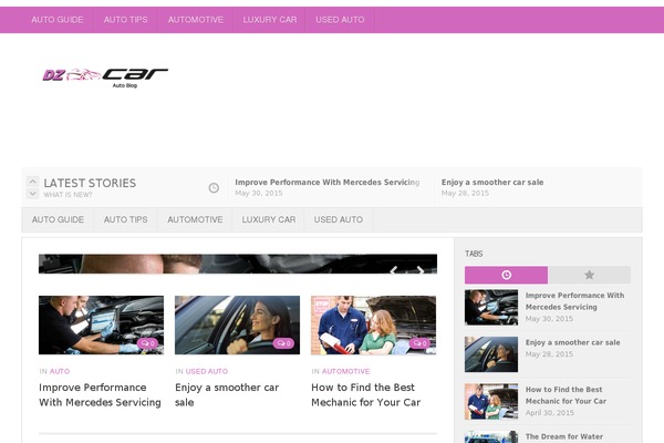 dzcar.net site used Typegrid