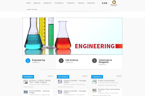 Lucid theme site design template sample