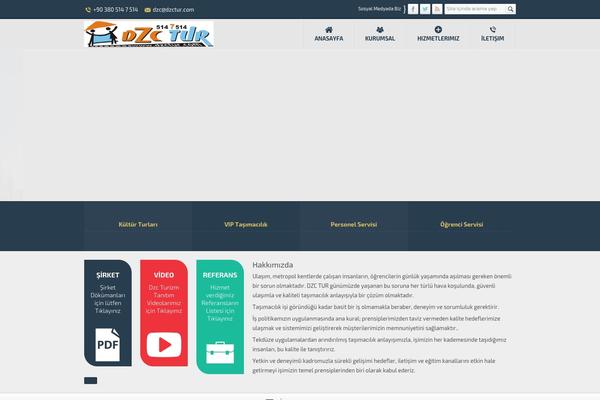 Safirkurumsal theme site design template sample