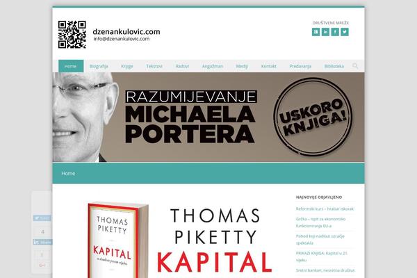 Discovery theme site design template sample