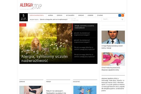 Mimbo theme site design template sample