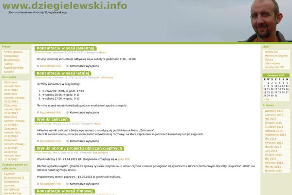 Nearly-Sprung theme site design template sample