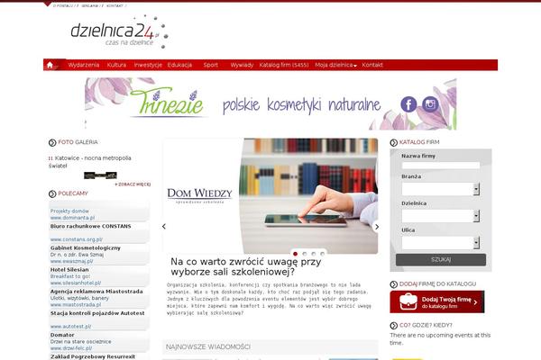 Dt theme site design template sample