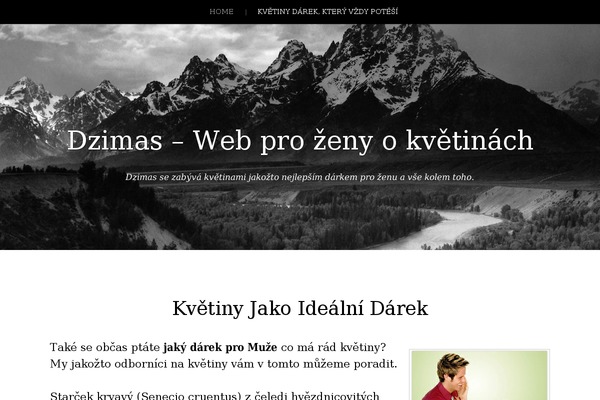 Landscape theme site design template sample