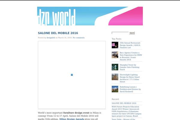 Scherzo theme site design template sample