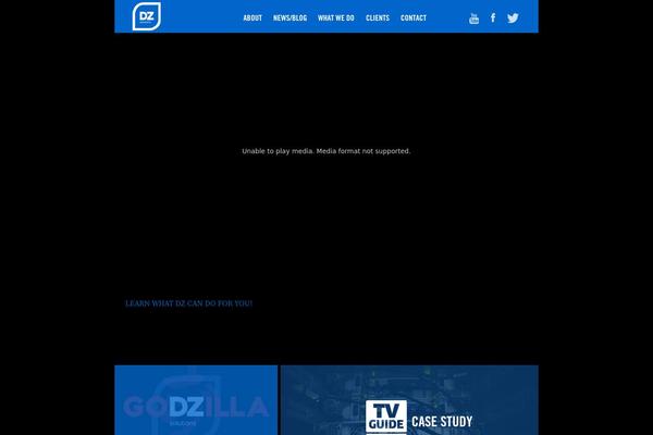 Dz theme site design template sample