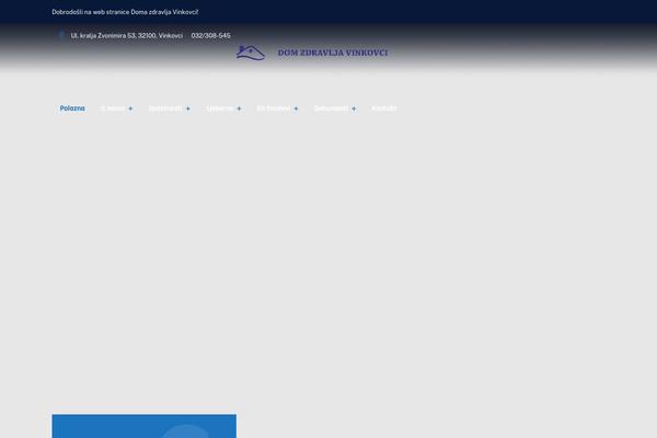 Doctery theme site design template sample