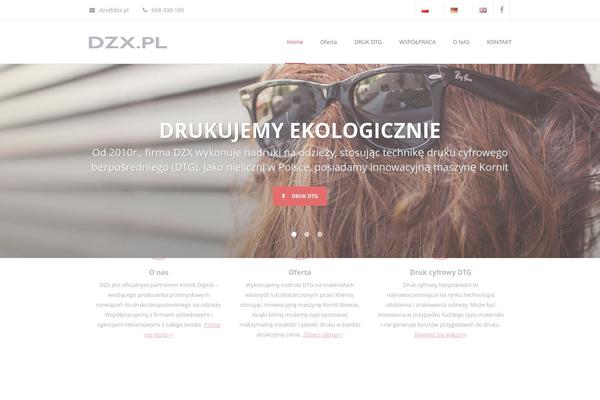 Maskitto Light theme site design template sample
