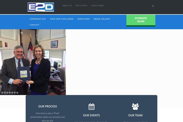 e-2-d.org site used Advocator