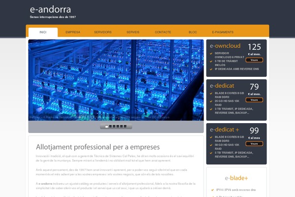 Hosting Square theme site design template sample