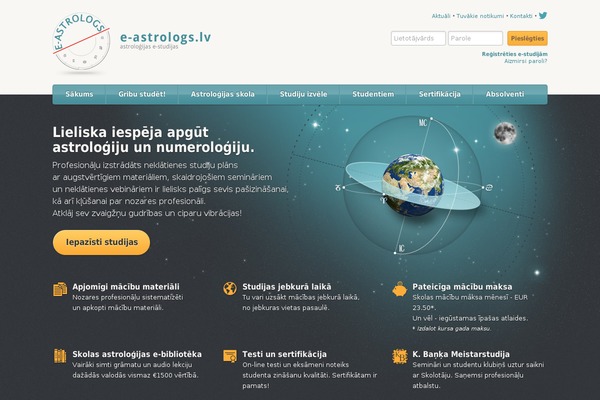 Astro theme site design template sample