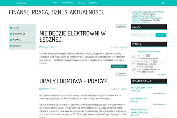 MaxFlat Core theme site design template sample