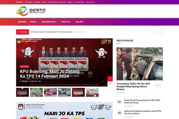 Site using Jnews-video plugin