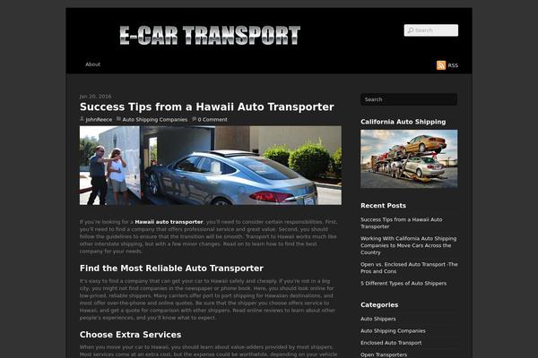 Basic theme site design template sample