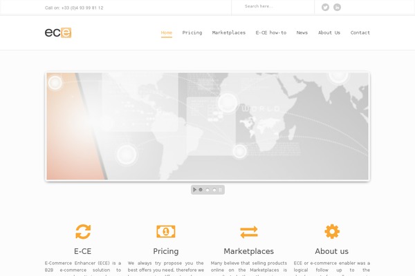 iBusiness theme site design template sample