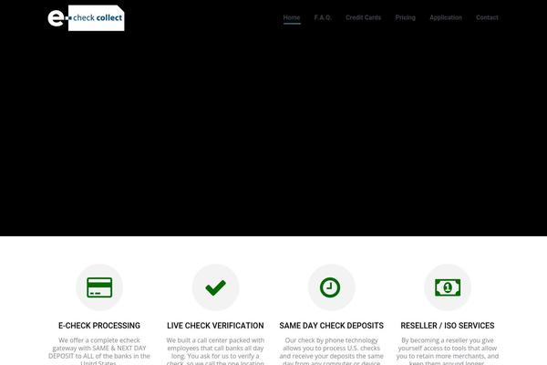 e-checkcollect.com site used Checkcollect