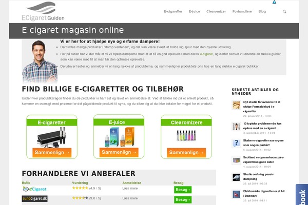Jarida theme site design template sample