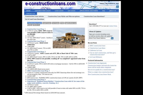 e-constructionloans.com site used E-constructionloans