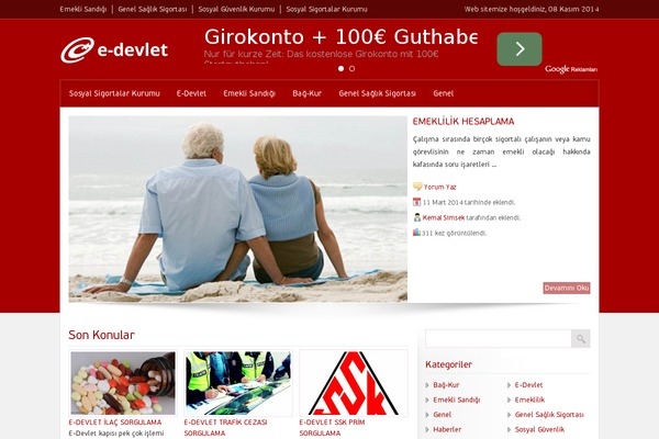Golge theme site design template sample