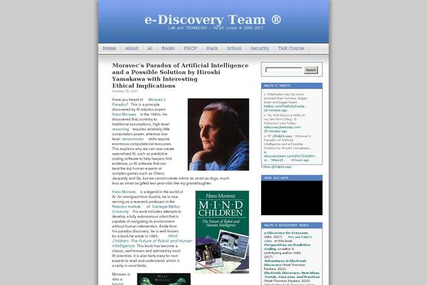 Contempt theme site design template sample