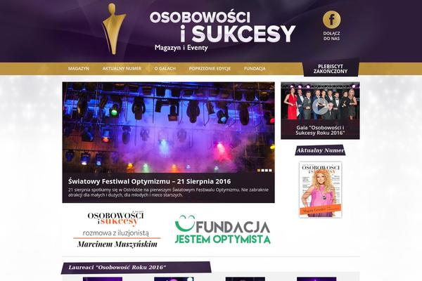 Gala theme site design template sample