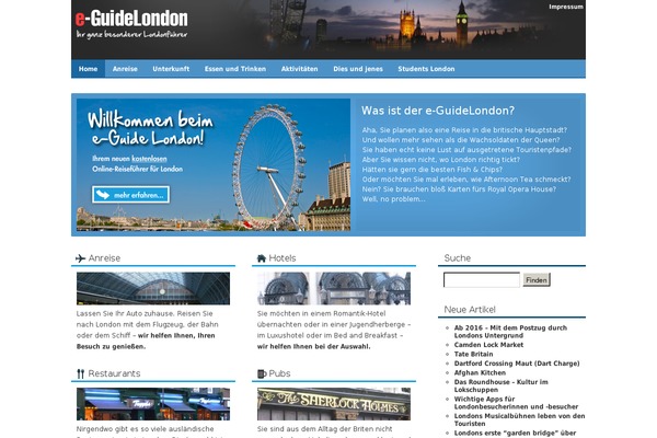 e-guidelondon.de site used Egl