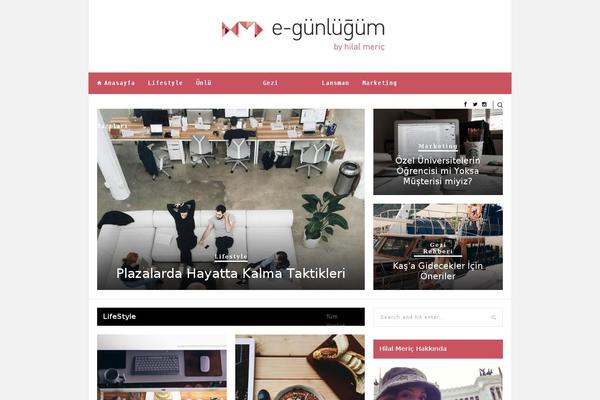 Hickory theme site design template sample