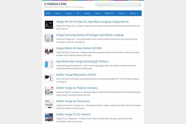 Nyeo theme site design template sample