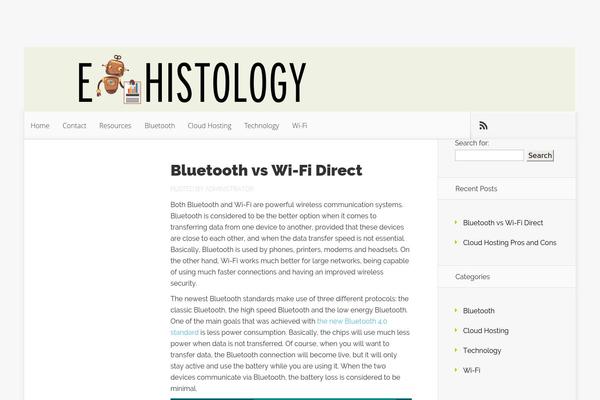 Nexus theme site design template sample