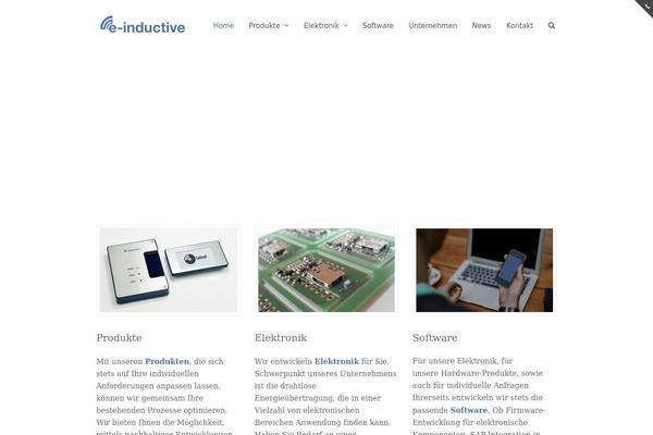 Total theme site design template sample