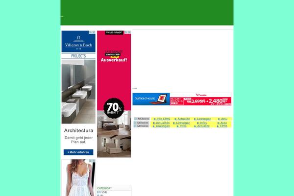 Test theme site design template sample
