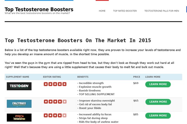Hustle theme site design template sample