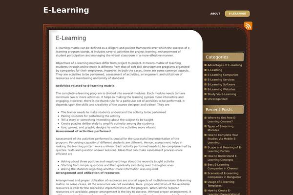 ChocoTheme theme site design template sample