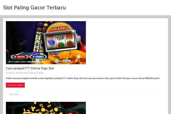 Donovan theme site design template sample