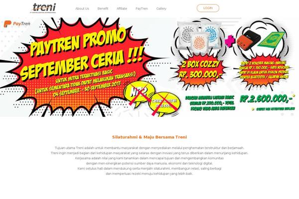 Site using Popup-builder-platinum plugin