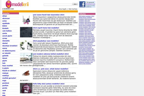 e-modelleri.com site used Harika