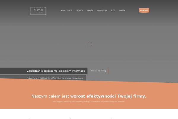 Zeta theme site design template sample