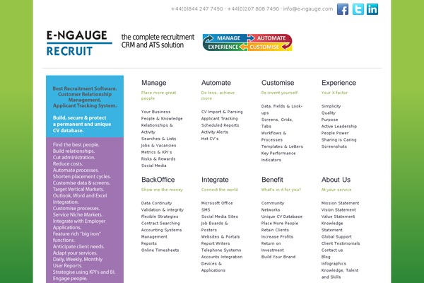 Interface Pro theme site design template sample