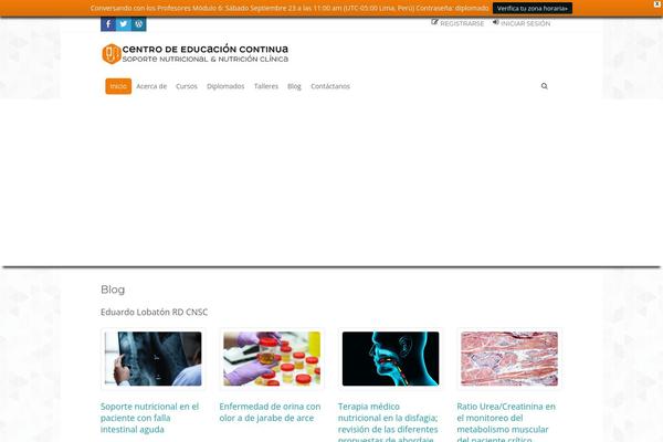 Cec theme site design template sample