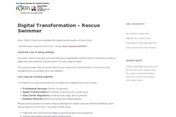 Zerif Lite theme site design template sample
