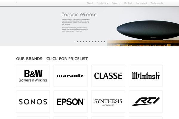 Site using WP Catalogue plugin